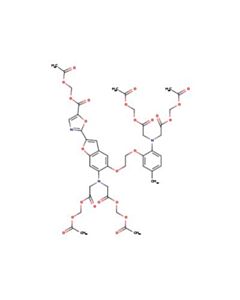 Astatech BIS(ACETOXYMETHYL) 2,2-((2-(5-((ACETOXYMETHOXY)CARBONYL)OXAZOL-2-YL)-5-(2-(2-(BIS(2-(ACETOXYMETHOXY)-2-OXOETHYL)AMINO)-5-METHYLPHENOXY)ETHOX